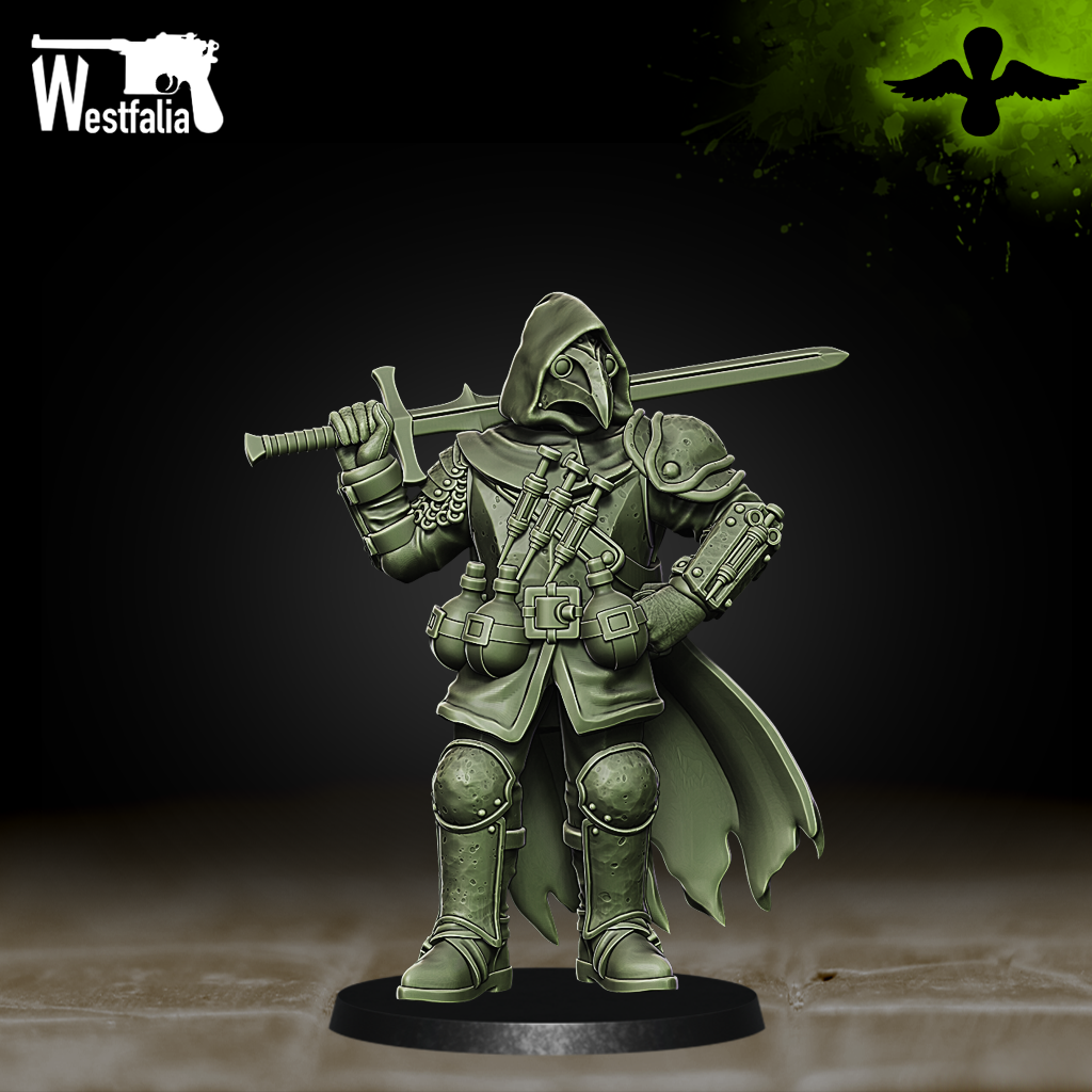 Plague Squad - Yeomen - Trench Crusade STL file - Image 5