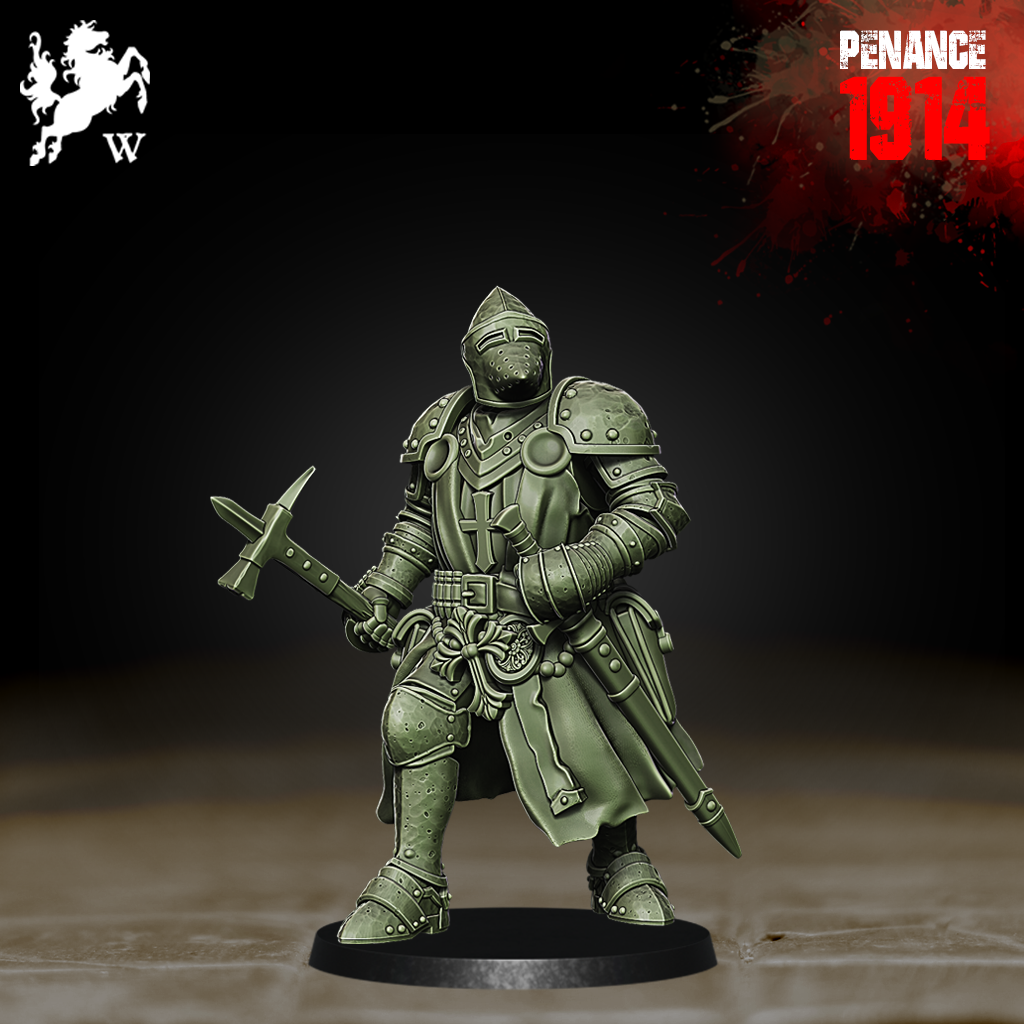 Mercenaries - Nomansland Crusaders - Trench Crusade STL file - Image 2