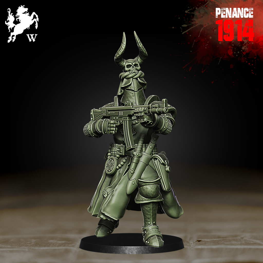 Mercenaries - Nomansland Crusaders - Trench Crusade STL file - Image 5