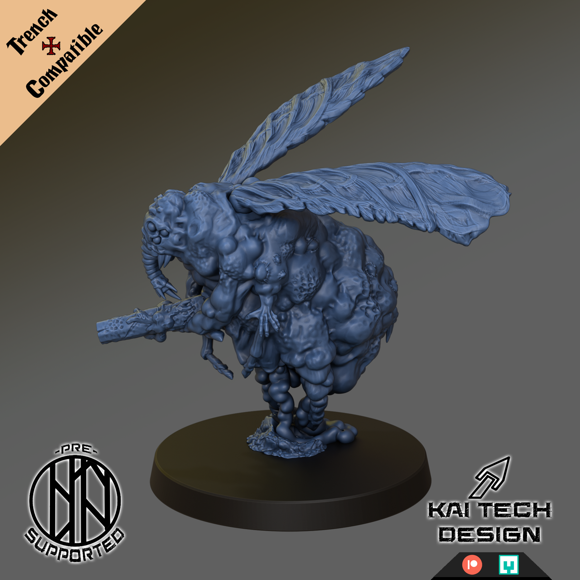 Beelzebub Herald - Trench Crusade STL file - Image 3