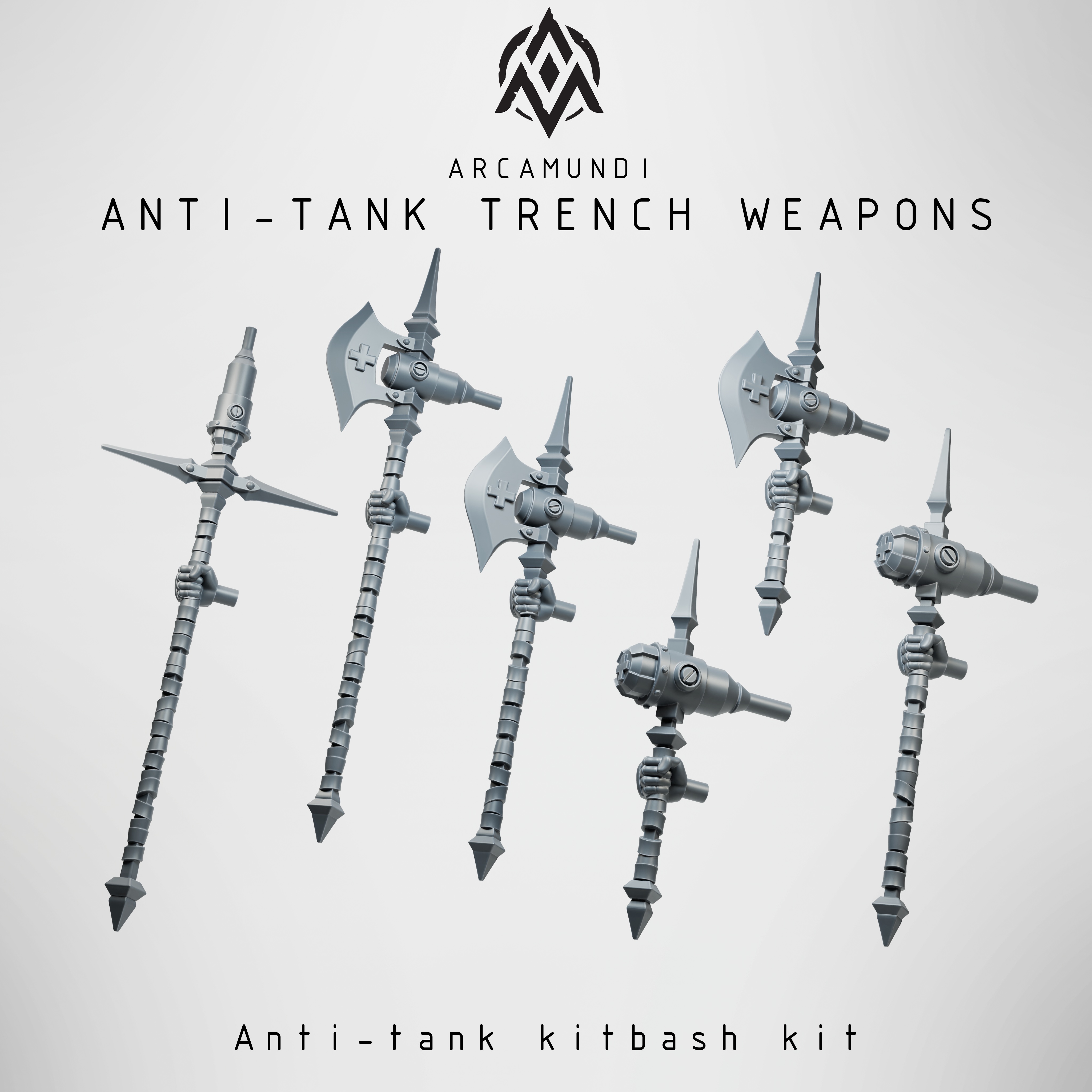 Sisters of the Crown (nun build kit) - Trench Crusade STL file - Image 10