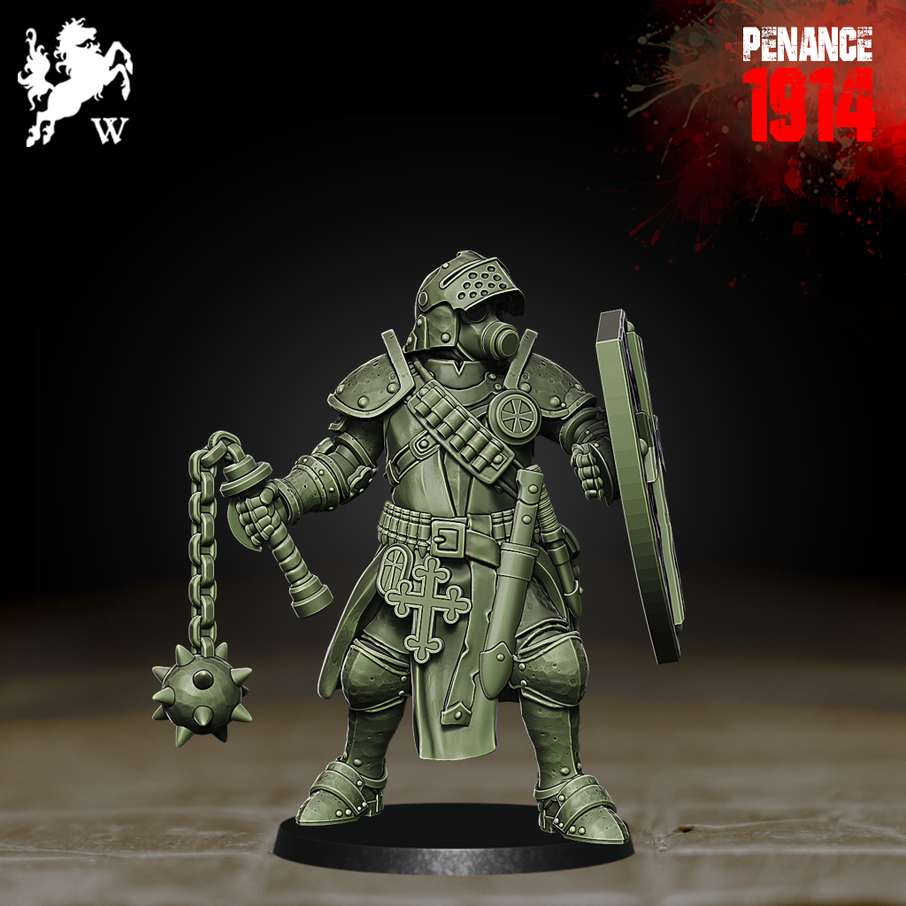 Mercenaries - Nomansland Crusaders - Trench Crusade STL file - Image 7