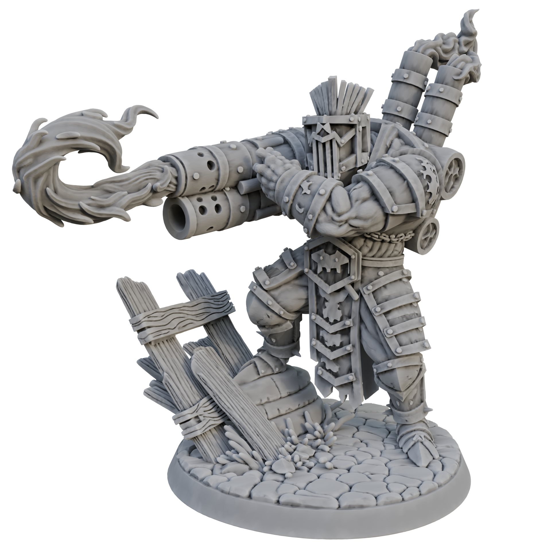 Sultanate Bronze Bull - Trench Crusade STL file - Image 2