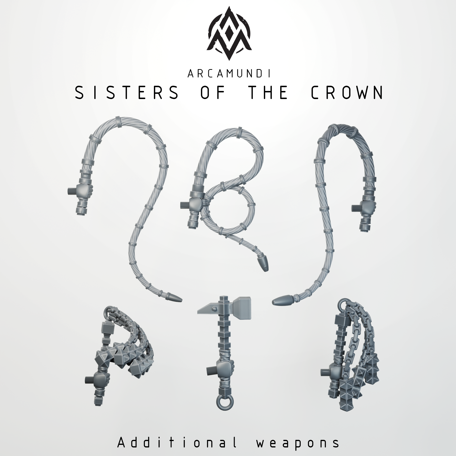 Sisters of the Crown (nun build kit) - Trench Crusade STL file - Image 11