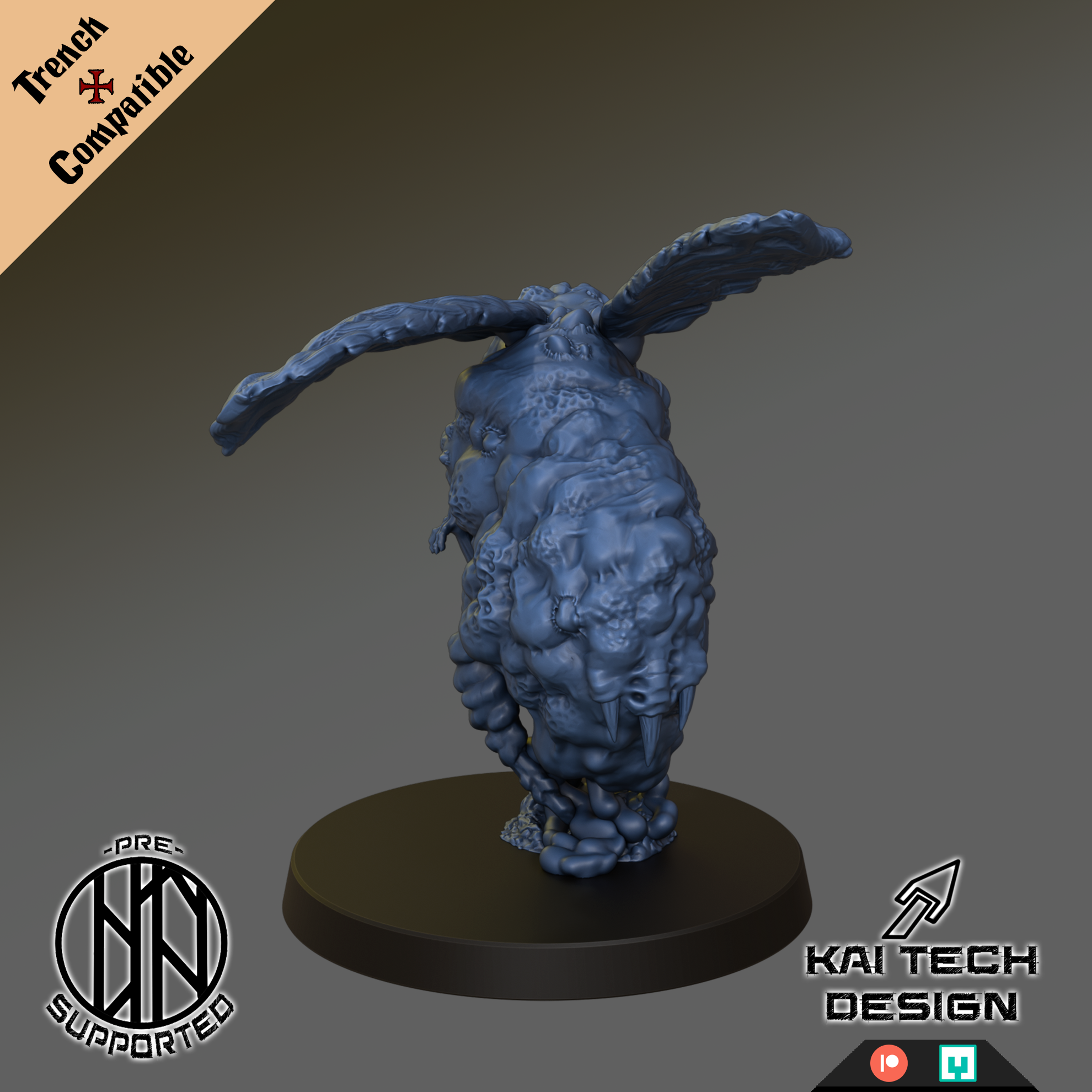 Beelzebub Herald - Trench Crusade STL file - Image 2