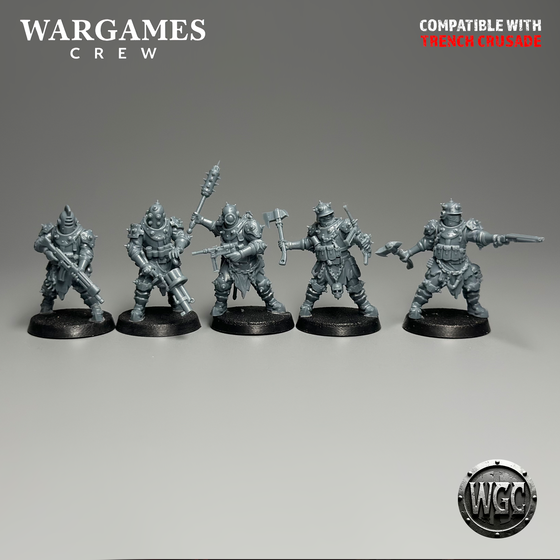 Hellwave Reavers - Trench Crusade STL file - Image 6