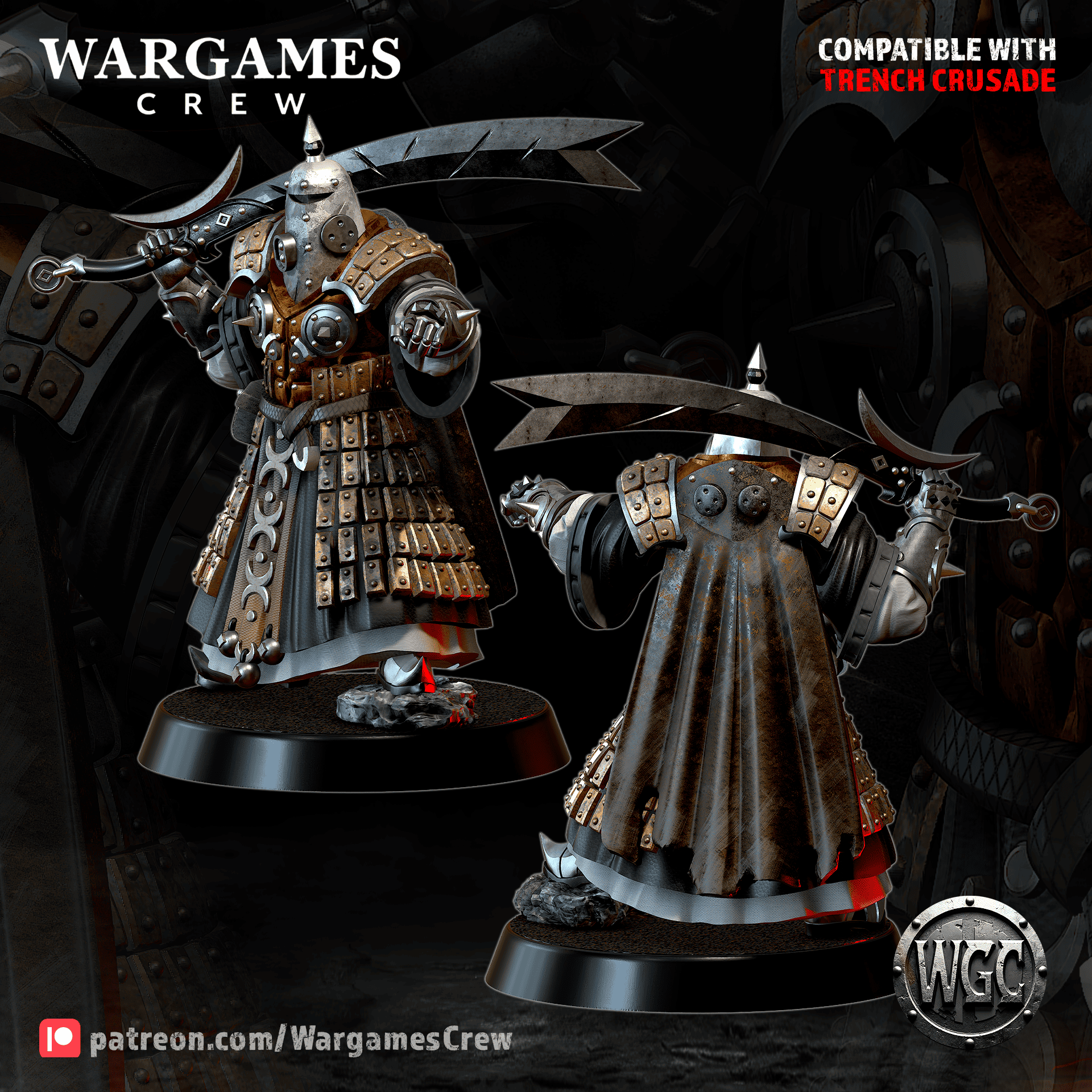 Mamluk Desert Sentinel #2 - Trench Crusade STL file - Image 2