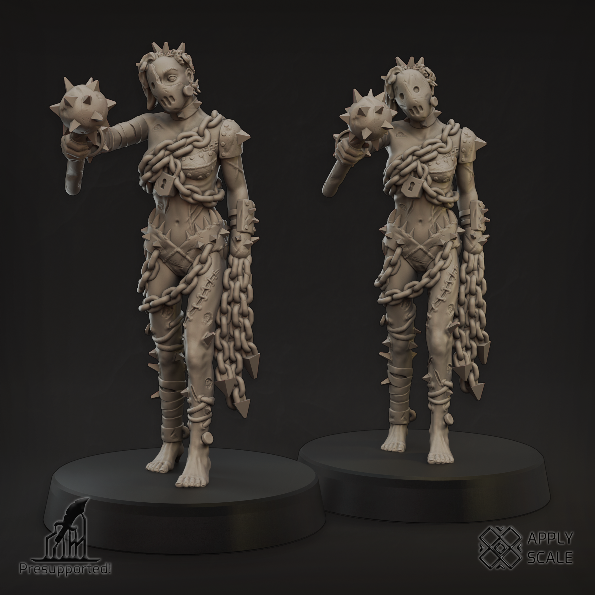 The Court - Wretched 1 V2 - Trench Crusade STL file for Wretched