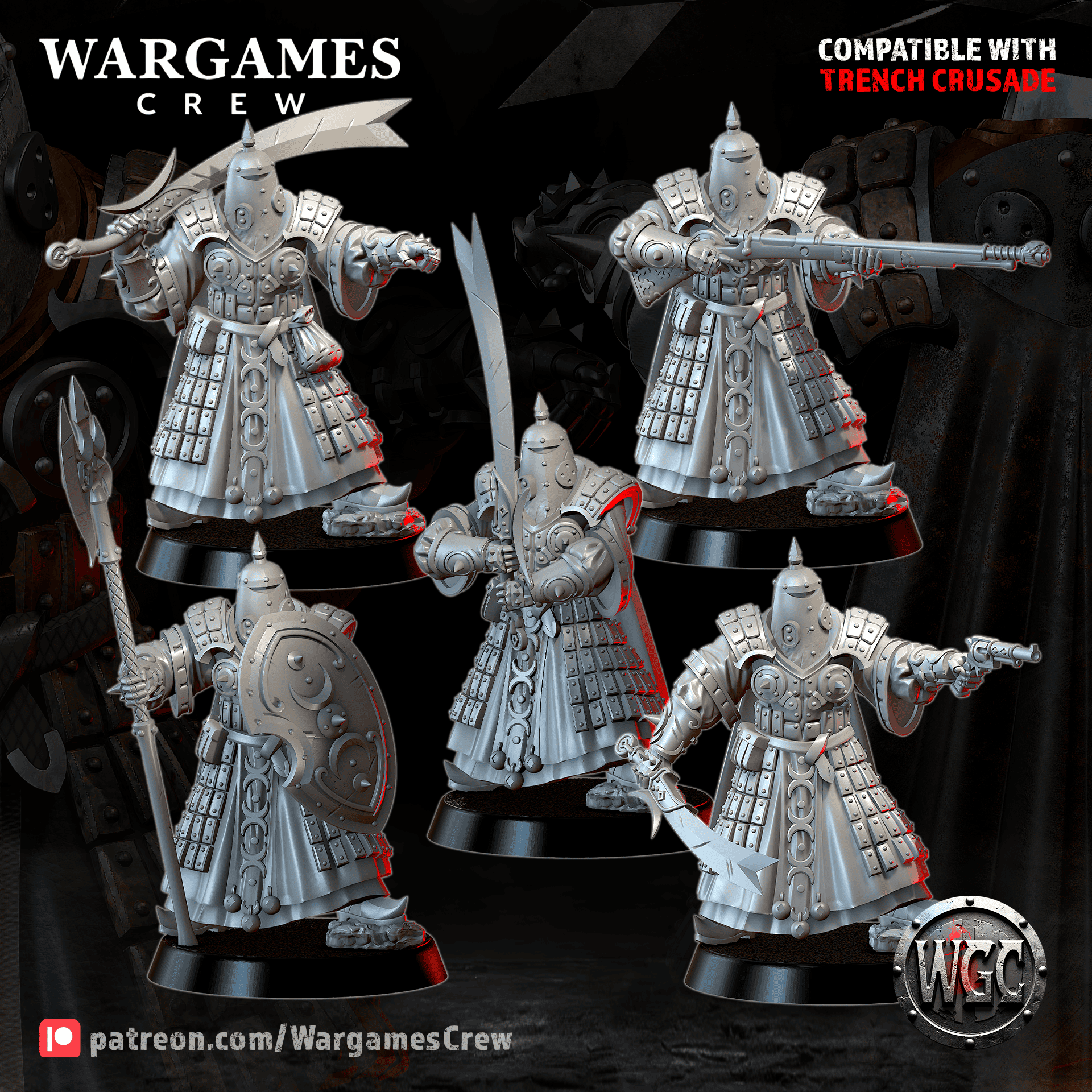 Mamluk Desert Sentinel #2 - Trench Crusade STL file - Image 3