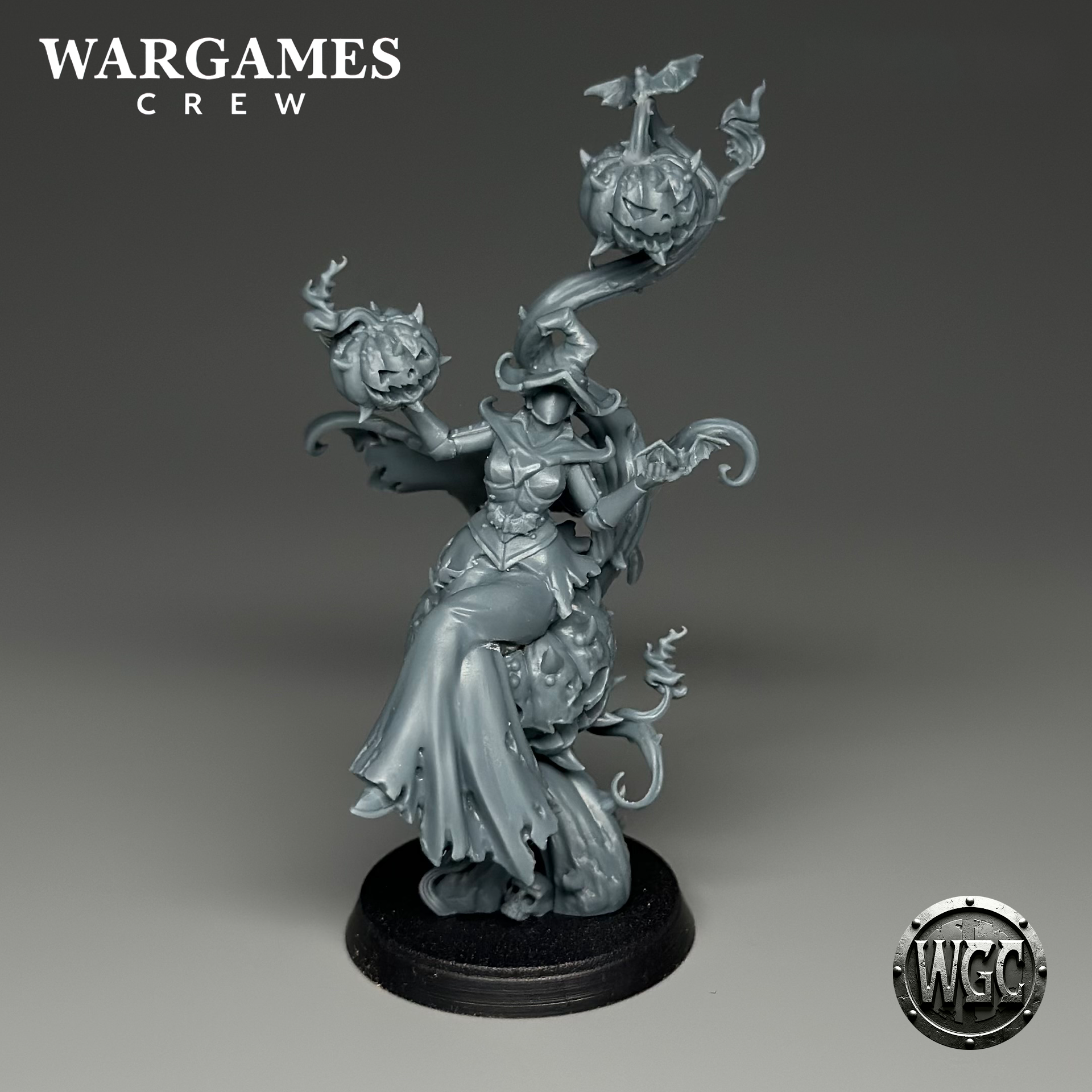 Pumpkin-Bomb Witch - Trench Crusade STL file - Image 7