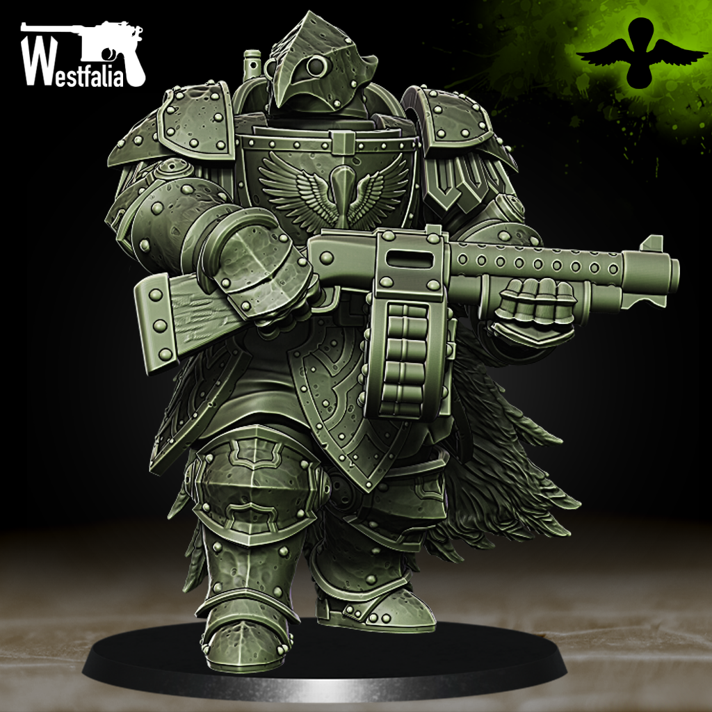 Plague Squad - Heavy Docs - Trench Crusade STL file - Image 3