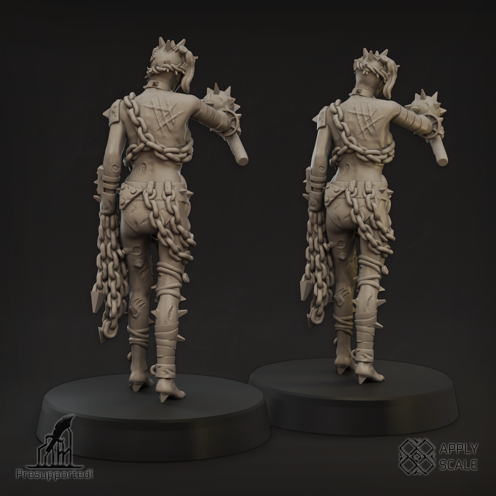 The Court - Wretched 1 V2 - Trench Crusade STL file - Image 3