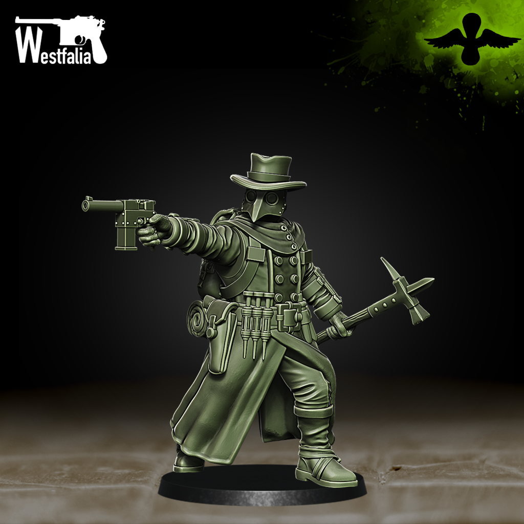 Plague Squad - Yeomen - Trench Crusade STL file - Image 7