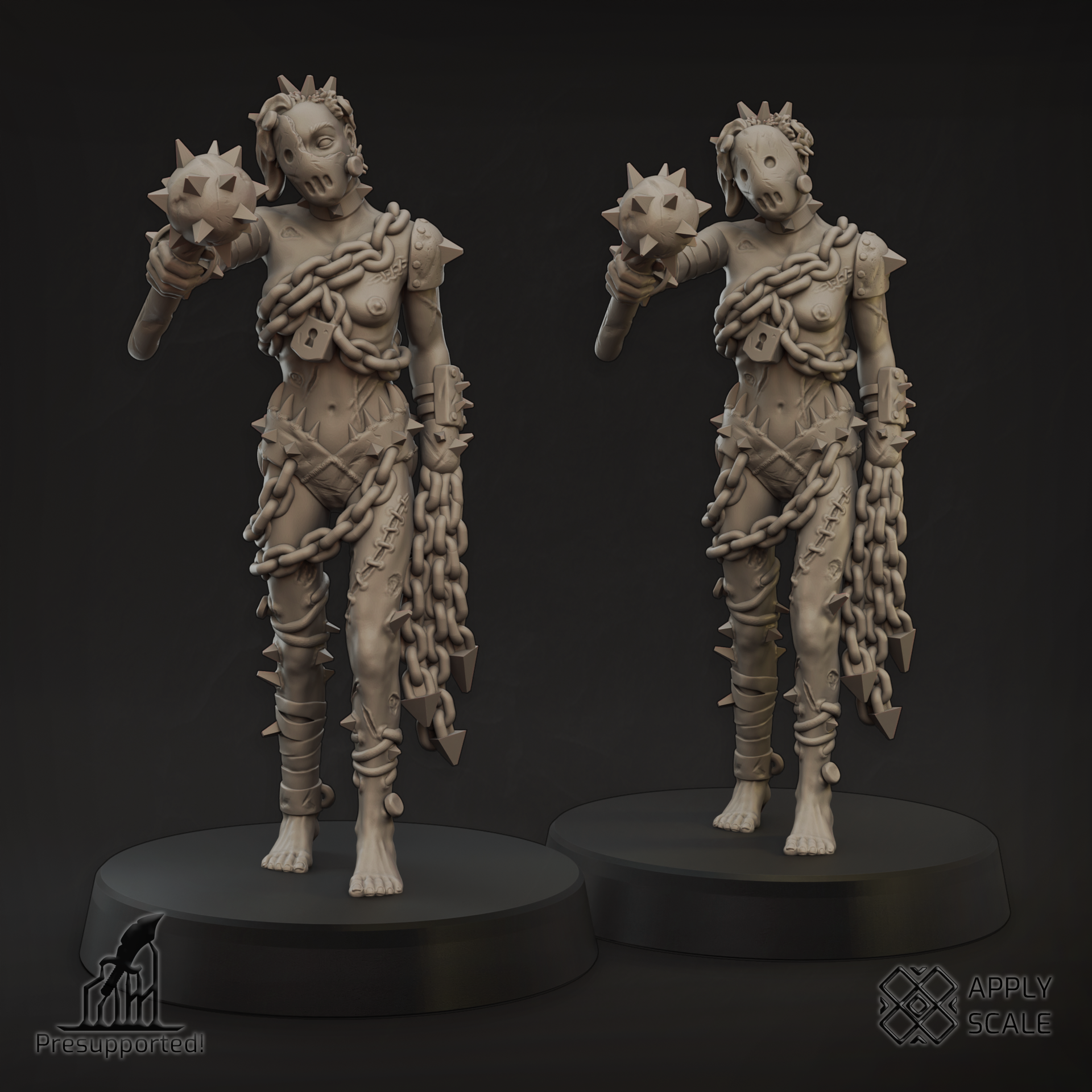 The Court - Wretched 1 V2 - Trench Crusade STL file - Image 2