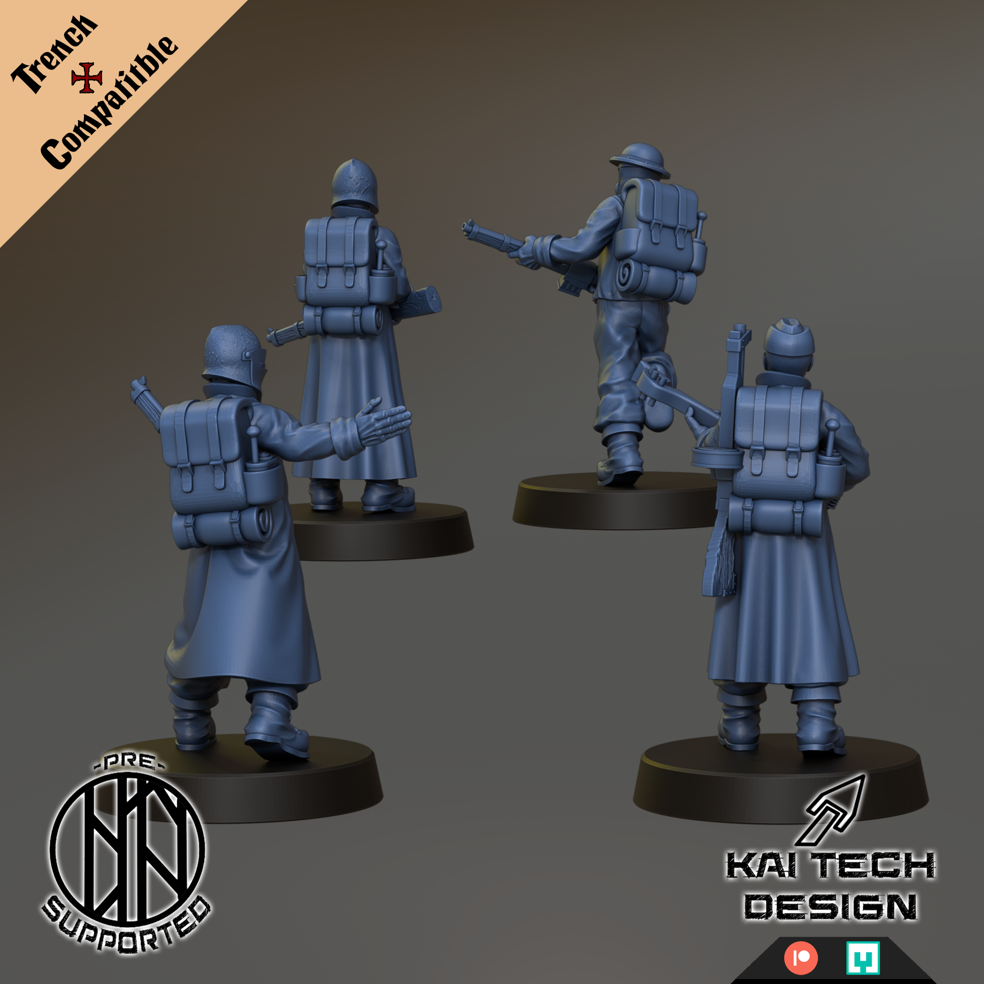 Antioch - Yeomen - Trench Crusade STL file - Image 2