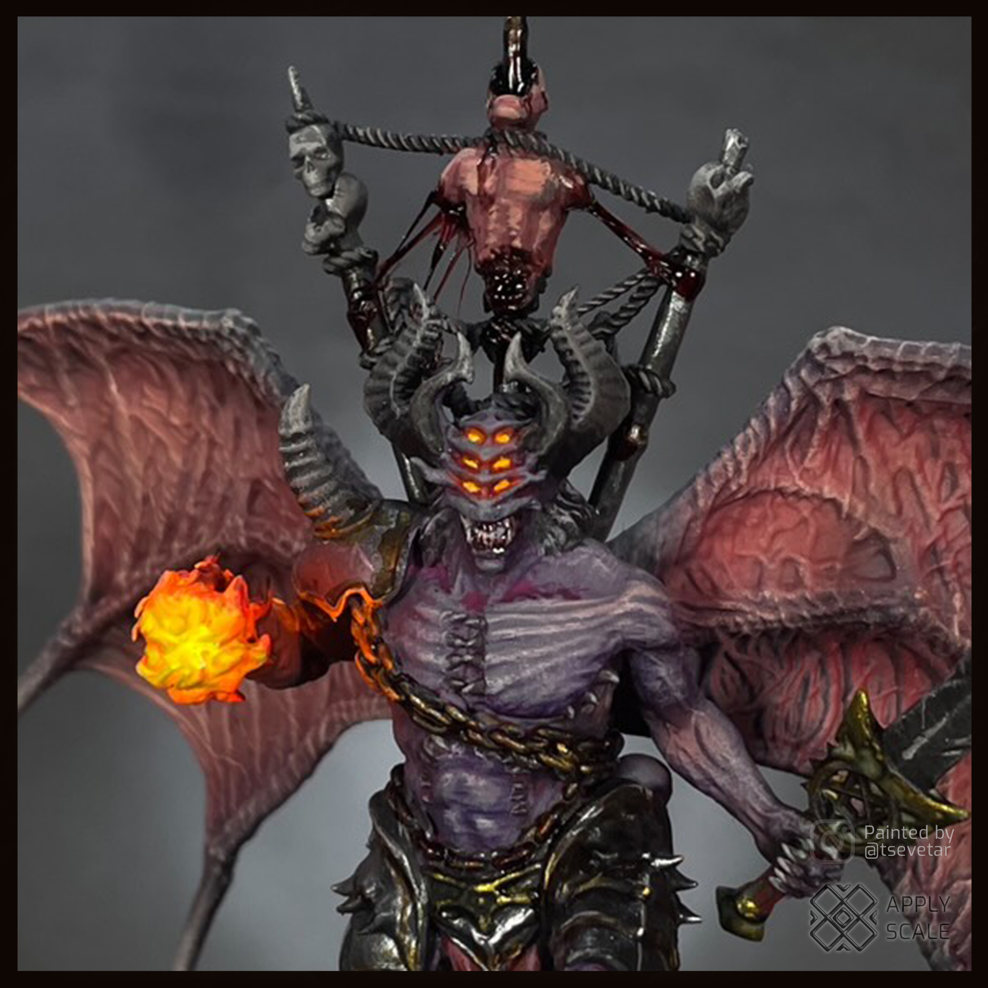 The Court - Praetor Demon Warrior - Trench Crusade STL file - Image 15