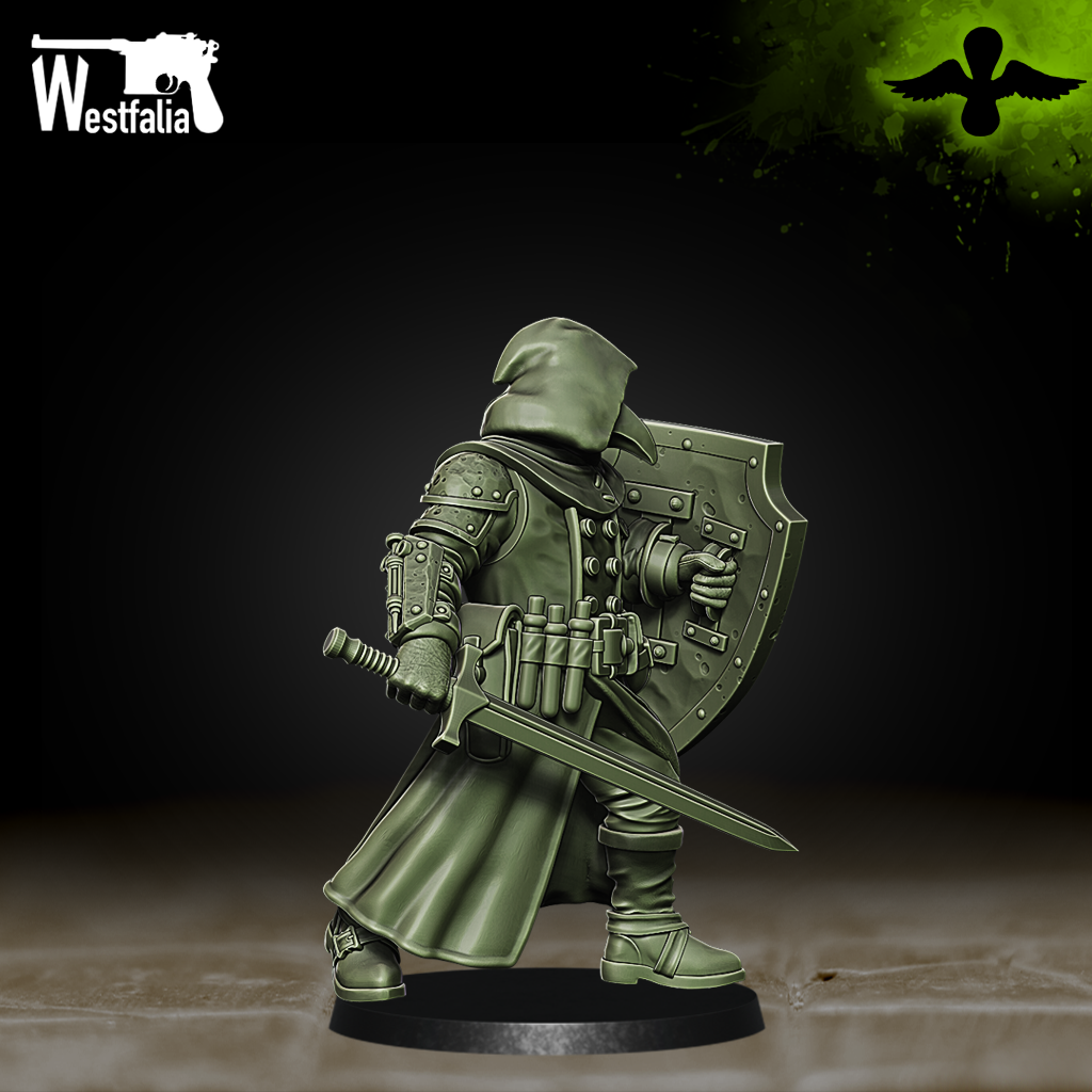 Plague Squad - Yeomen - Trench Crusade STL file - Image 2