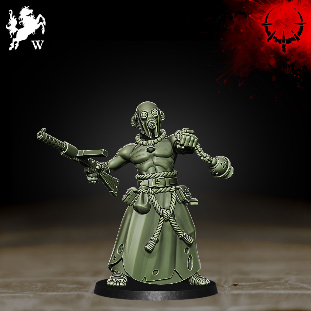 Mercenaries - Cultists - Trench Crusade STL file - Image 5