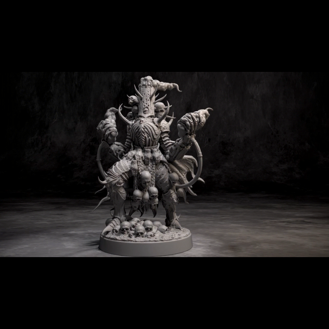 Shaal Mazur - Dirge of Nineveh - Trench Crusade STL file - Image 3