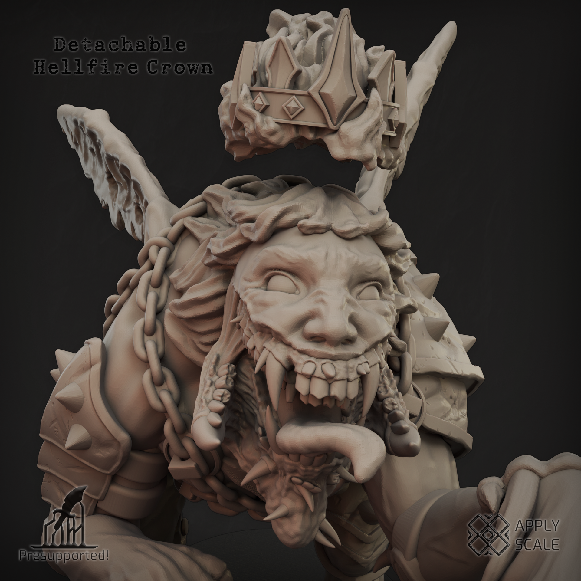 The Court - Hell's Locust 1 - Trench Crusade STL file - Image 3