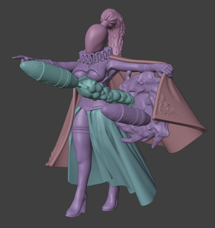 Heretics - Witch - Trench Crusade STL file - Image 2