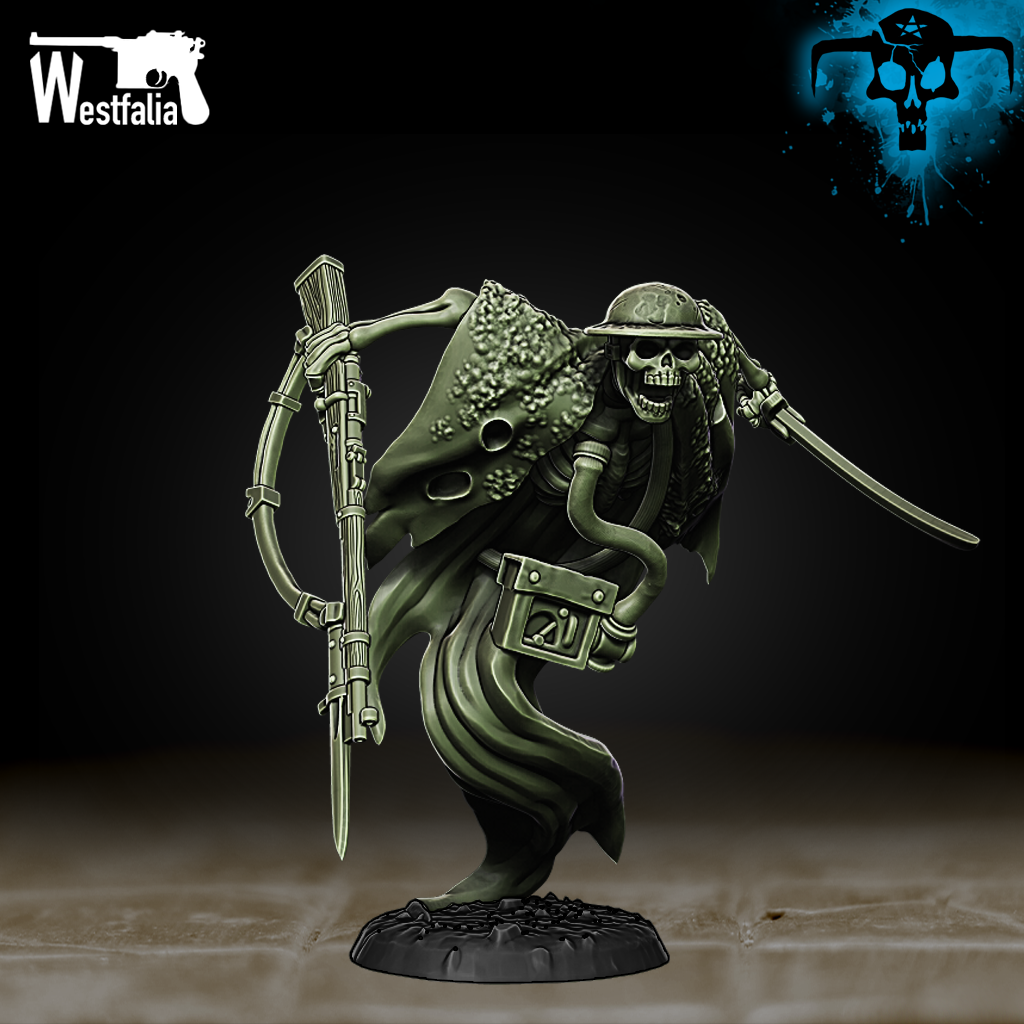 Ghosts of the Nomansland - Dead Soldiers - Trench Crusade STL file - Image 9