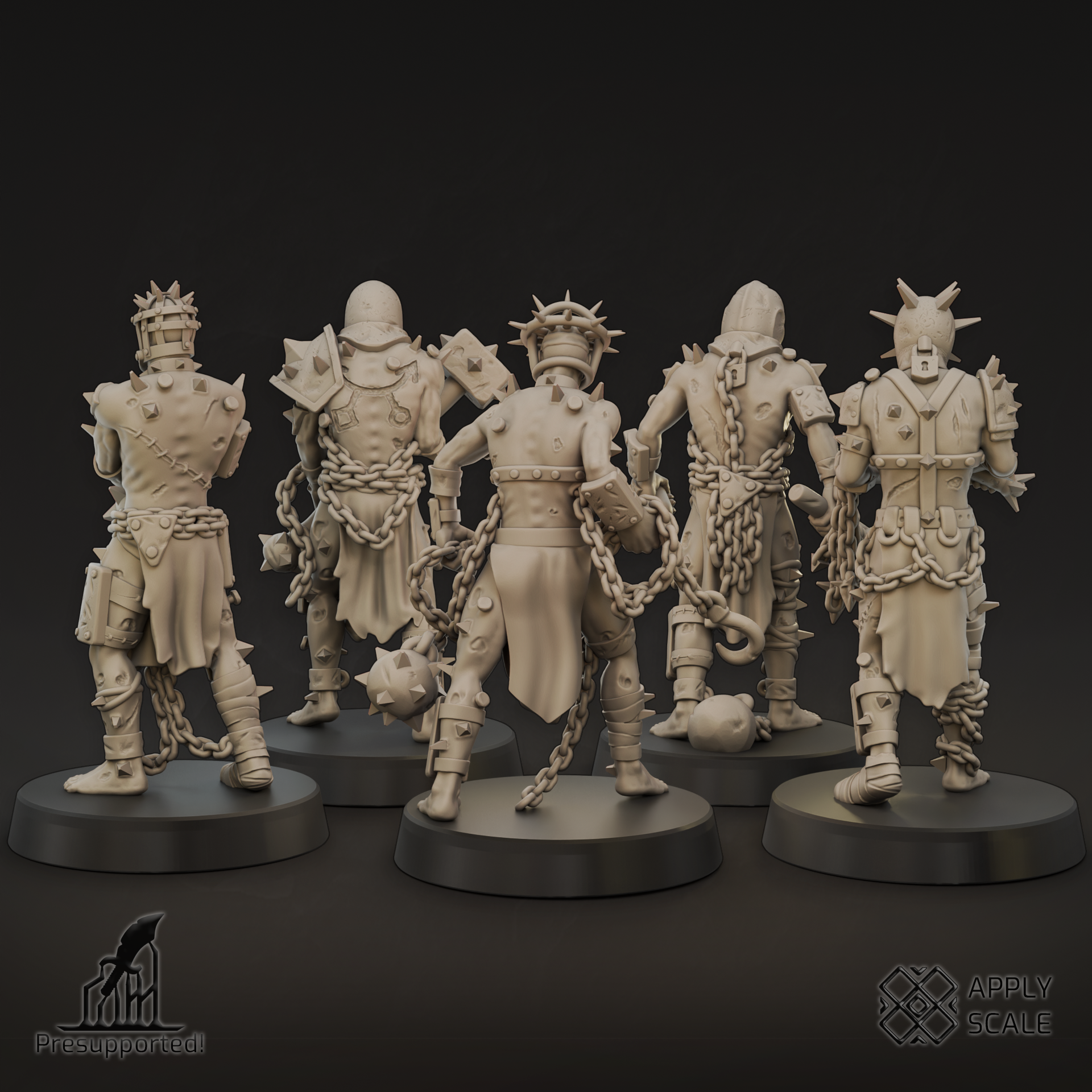 The Court - Wretched - Trench Crusade STL file - Image 2
